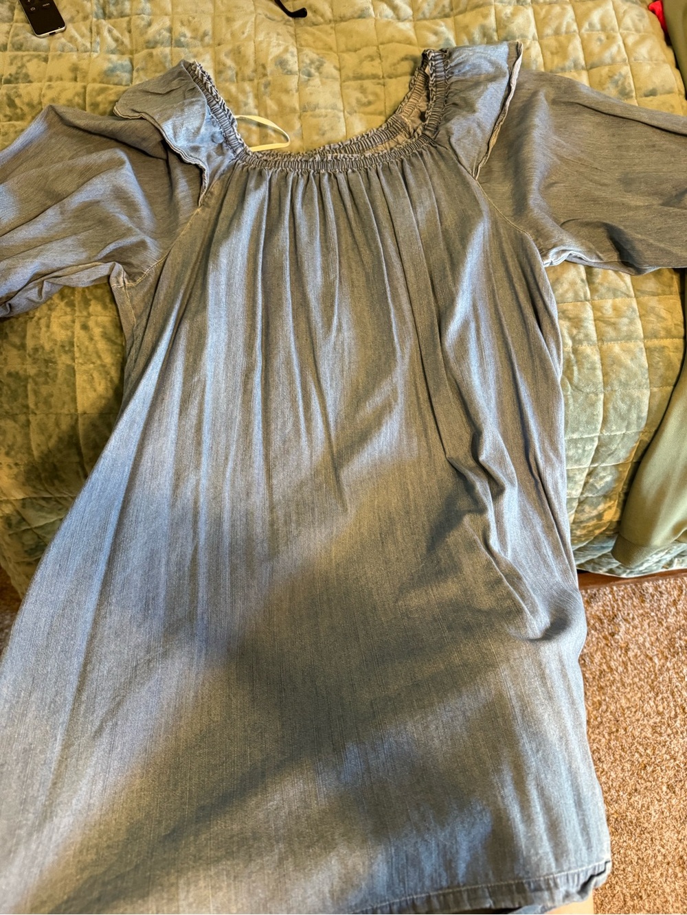 Light Blue Denim Tommy Hilfiger Women's dress excellent condition